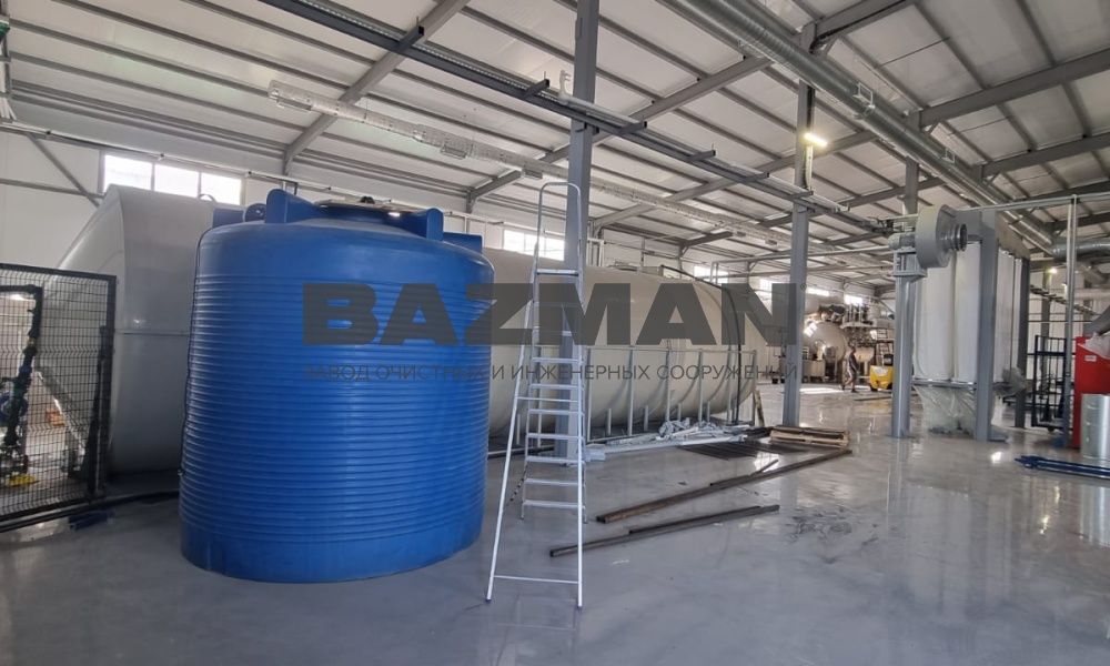 Накопительная емкость наземная ПП Производство тканей Ростовская область г. Аксай