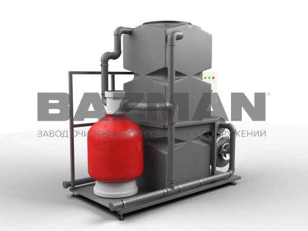 Станция очистки производственных сточных вод