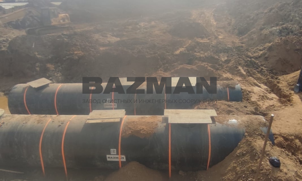 Ливневые очистные сооружения 220 л/сек Объект Складской комплекс ИНСИТИ Дурыкино Московская область